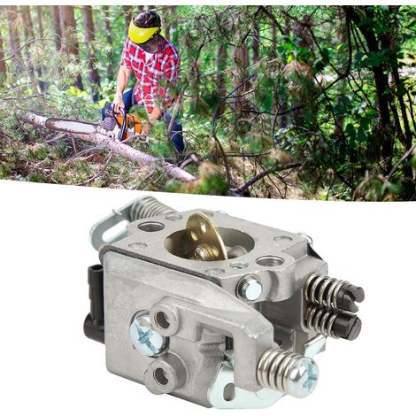Kit de pièces détachées pour tronçonneuse Stihl S210, MS230 et MS250 : carburateur, bougie d'allumage, filtre à carburant et joint.