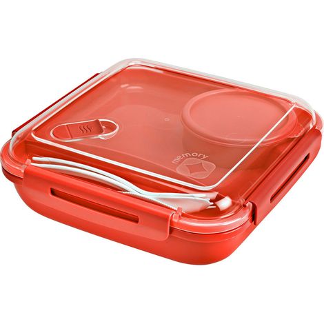 Contenitore Merenda Microonde 20X20 H 6,5 Rotho (1/2)