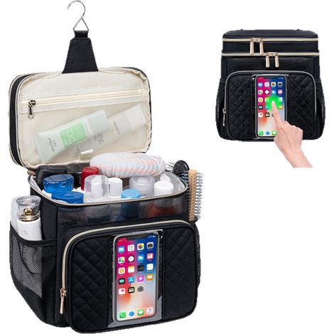 trousse sport voyage suspendue pour femme Organisateur douche voyage la salle sport, le camping et l (1/5)