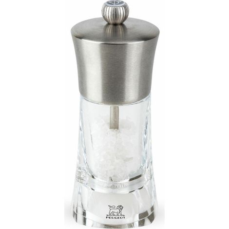Peugeot Salz-Mühle manuell transparent Edelstahl 14 cm (1/5)