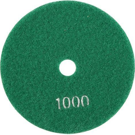 Disques de polissage diamantés humides de 5 pouces (125 mm) pour granit, béton, marbre (1 000) (1/5)