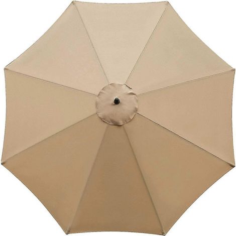 Toile de rechange pour parasol de terrasse de 2,74 m (9 pi), parasol de marché, parasol d'extérieur (1/5)