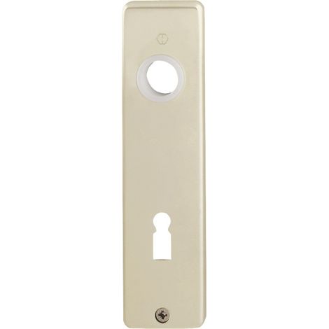 Hoppe Zimmertür-Kurzschild, BB, E72 London Anschlagplatte, ALU, F2 (1/4)