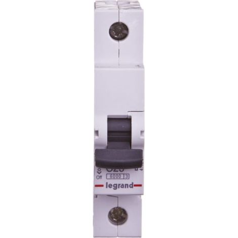 Interruttore automatico 1P C 25A 6kA AC S301 RX3 419204