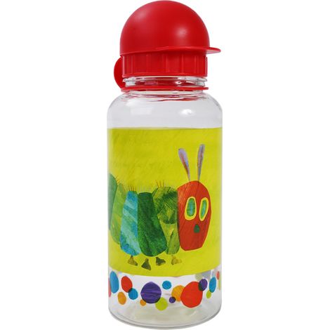 Geda Labels Trinkflasche Raupe Nimmersatt Grün