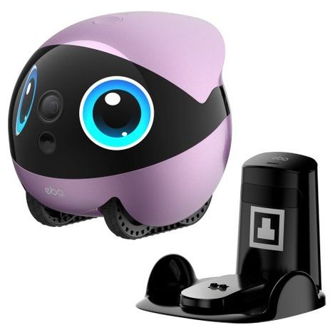 EnaBot Robot Domestico con Monitoraggio Videochiamata Viola