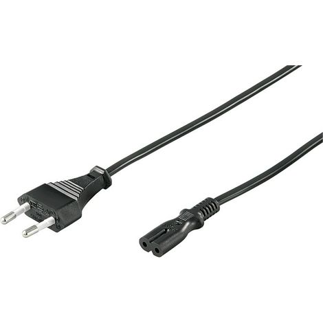 Cable de alimentación MicroConnect tipo UE C-C7 0,5 m