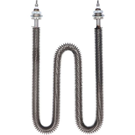 Résistance électrique chauffante en acier inoxydable type W à ailettes 2500W 220V pour four et boulangerie (1/5)