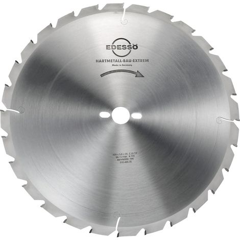 EDESSÖ Bausäge - HW Kreissägeblatt für den harten Einsatz, NAGELFEST, HW 400x3,8/2,5x30 Z=28 FF (1/3)