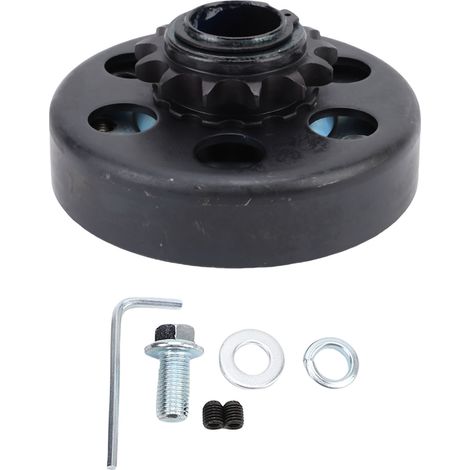 Ortviai Embrayage centrifuge pour karting – 13 dents, alésage 25,4 mm, compatible chaîne 428, acier trempé (1/5)