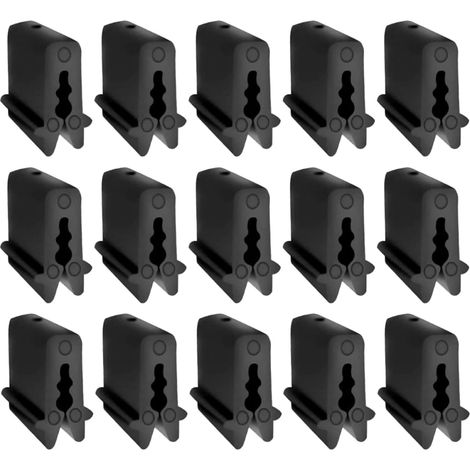 CCYKXA 100pièces Clips De Fixation Pour Serre Plastique Pinces Pour Ombrage Et Filets Clips Pour Jardin Et Serre Réutilisables Pour Bâches Et Films Solaires