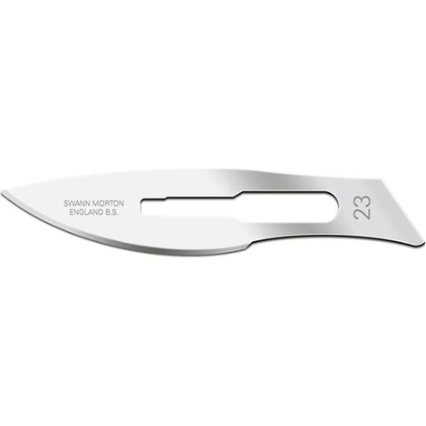 [GEBRAUCHT] B-Ware Unbekannt 423 Sm Skalpellklingen Klingen 51 Mm Carbon Carbon 100 Stück