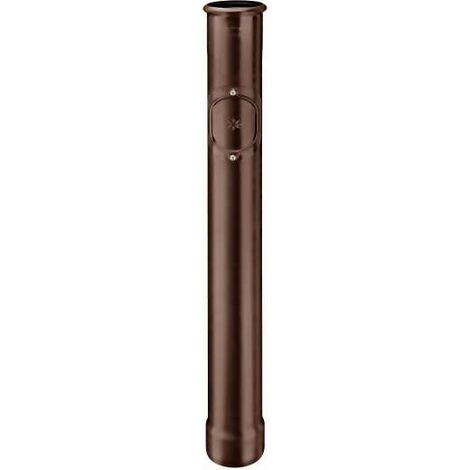 GRÖMO ALUSTAR Standrohr Testa di Moro ø100 / 1000 mit Reinigungsdeckel, SX (glatt), 83372 (1/2)