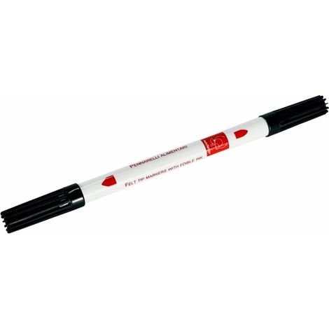 Marqueur alimentaire comestible noir double face Modecor (1/2)