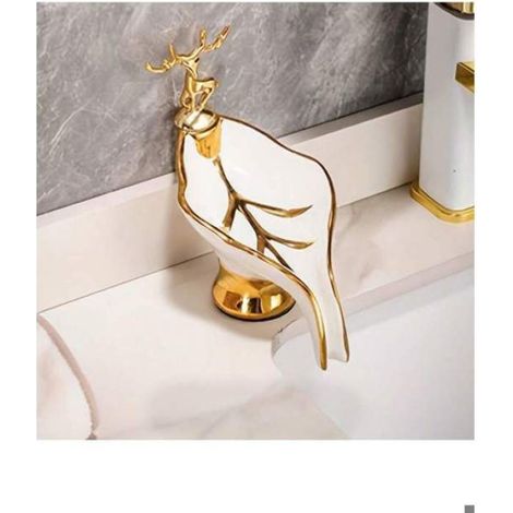 Porte-Savon Feuille - Design Naturel - Pour Salle De Bain Cuisine Maison - 1 Pièce (1/3)