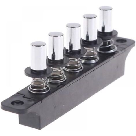 1 Pcs Interrupteur à Clavier pour Hotte de Cuisine Hotte de Cuisine Interrupteur à Bouton-Poussoir pour Divers Appareils Ménagers et Produits Électroniques(11×4×4cm) (1/4)