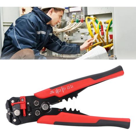 Pince multifonctionnelle pour dénuder, couper, sertir, tirer et séparer les fils outil pour électricien (1/4)