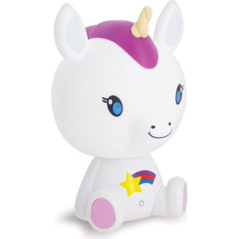 Veilleuse Licorne LED avec intensité variable – Éclairage RVB et blanc chaud – Recharge USB – VLLICORNE (1/5)
