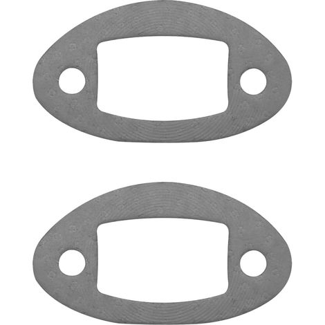 Set of 2 silencer gaskets 581918501 59 x 30 x 19 mm compatible with Husqvarna grey (1/5)