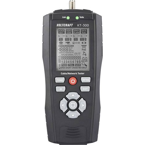 Tester cavi VC-17497100 VOLTCRAFT KT-300 Telecomunicazione, Rete (1/5)