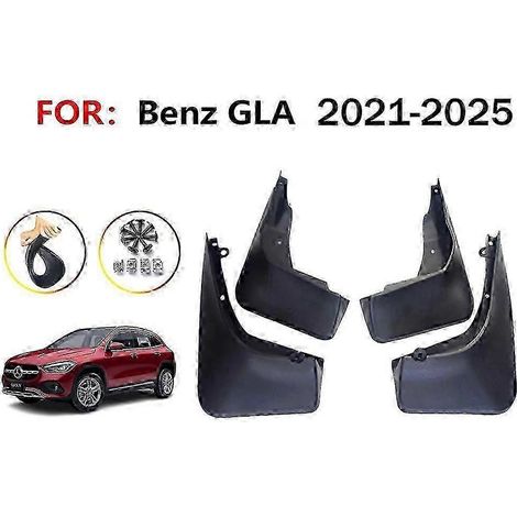 Bavettes de protection anti-éclaboussures pour Mercedes-Benz GLA 2021-2025 (4 pièces) (1/5)