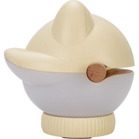 Veilleuse lampe chaton adorable sans fil rechargeable intensité réglable 3 niveaux de luminosité commande tactile chevet déco chambre salon jaune (1/5)