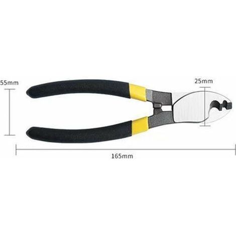 Kabelschneider, Betterlife 150 mm Kabelschneider-Klemmbacken für Aluminium-Kupferdrahtkabel (1 Stück)
