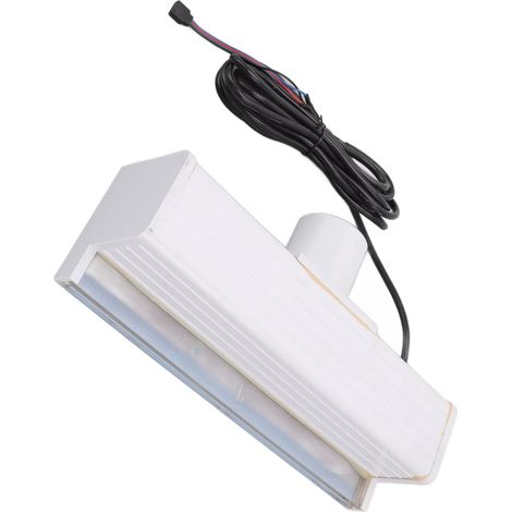 Fontaine cascade G2 avec rideau d'eau LED coloré pour piscine, jardin paysager et aire de jeux - Prise UE 100-240 V (1/5)