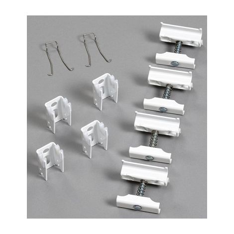 ZE Zubehör Set CVD, 4xCVD1+BH weiß RAL 9016