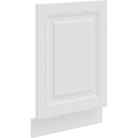 Frontblende für integrierten Geschirrspüler 45 cm Stilo Weiß Küche Landhaus (1/2)