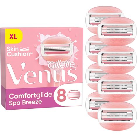 Gillette Venus Comfortglide Spa Breeze  Systemklingen 8er