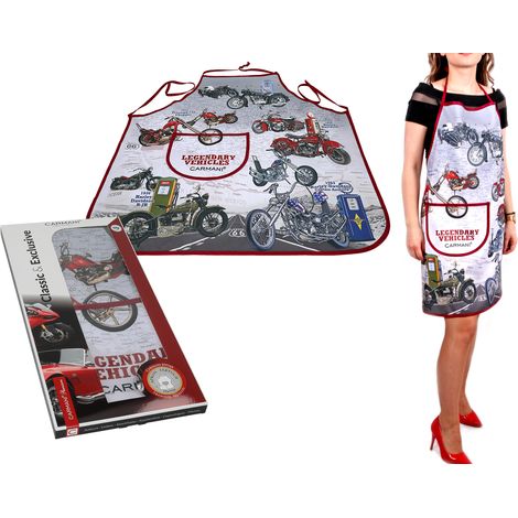Delantal de cocina, motocicletas, vehículos legendarios, delantal PARA motociclistas (1/3)