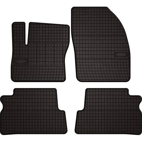 Gummifußmatten für Ford C-MAX MK1 Minivan (2003–2010) – schwarz, passgenau (1/5)