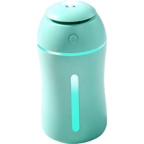 Humidificateur Portable - Brumisateur USB Silencieux 240ml - Pour Chambre Bureau Voiture - Lumière Colorée (1/5)