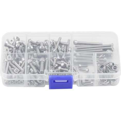 Vis Teton 14 × 8 × 2 Rc Vis Métal Acier Inoxydable Kit de Vis pour Slash 4X4 Court Truck Pièces de Voiture (1/5)