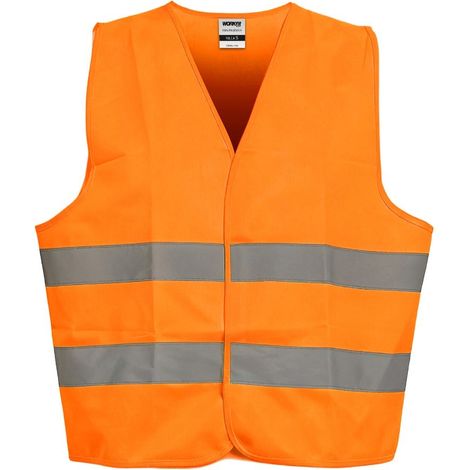 CHALECO REFLECTANTE NARANJA T. XL