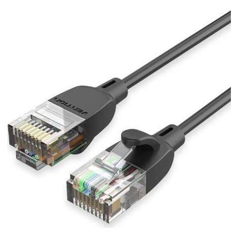 Cable de Red RJ45 UTP Vention IBIBD Cat.6A/ 50cm/ Negro