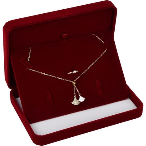 Velours Bijoux Ensemble Boîte (1/5)