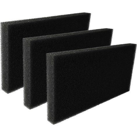 vhbw 3x foam filter Replacement for Gorenje/Panasonic ANH-628504, ANH-628504, ANH-810183, 429410, SP-13, D9866E for Tumble Dryer