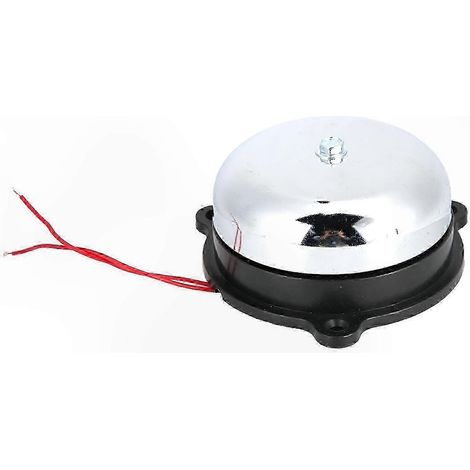 Sonnette d'alarme électrique 12 V CC pour écoles, usines et bureaux, 10 cm (4 pouces), système d'alerte sans étincelles (1/5)