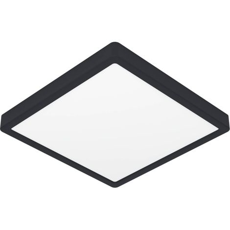 Eglo LED Deckenleuchte Fueva 6 schwarz 29 x 29 cm warmweiß-kaltweiß (1/3)