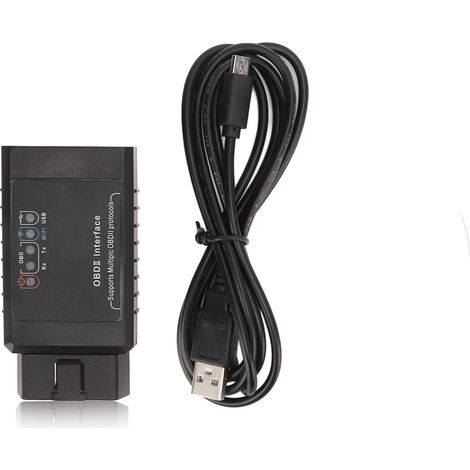 Ortviai Outil de Diagnostic Automobile OBD2 WiFi USB V1.5 pour Voitures Compatibles OBD2 (1/5)