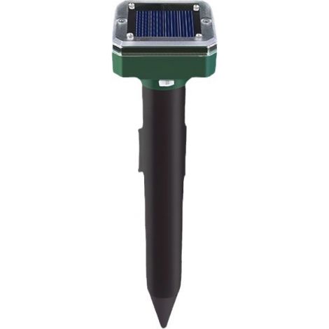2. Solarbetriebenes Mäuseabwehrmittel für den Außenbereich, solarbetriebenes Maulwurfabwehrmittel für Maulwürfe, Wühlmäuse, Nagetiere, Schlangen oder andere Nagetiere