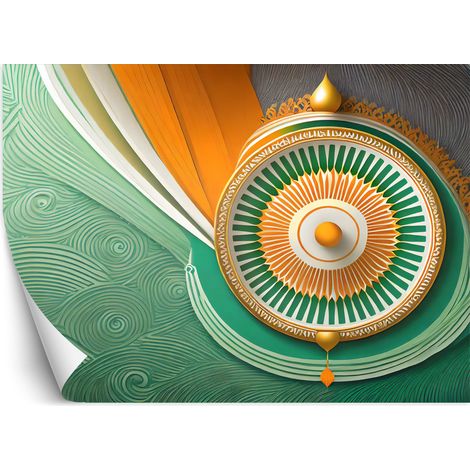 Fototapete Indien Mandala Symbol 100x70 cm (1/5)
