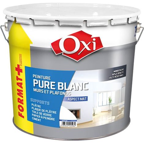 Oxi Tinta Fosca matte weiße Farbe 10 Liter