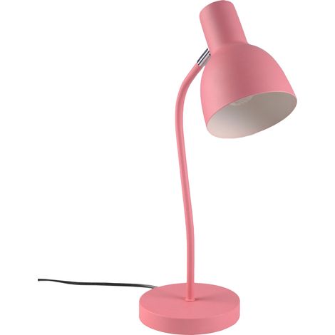 Lampada da scrivania rosa E27 MIMI Polux 50 cm metallo (1/5)