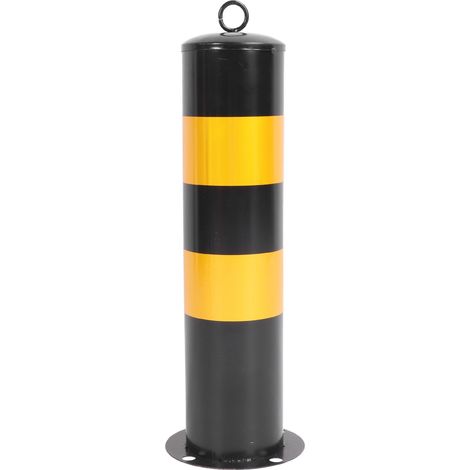 Poteau de signalisation routière de sécurité de 50 cm en acier laminé à froid épais, balise de passage piéton. (1/5)