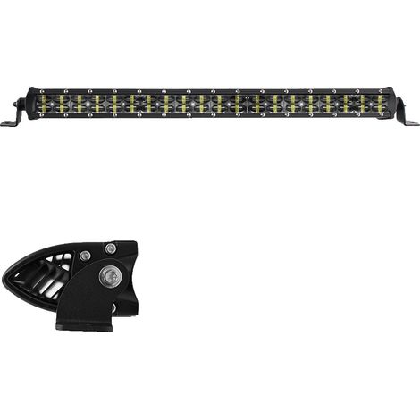 Barra de luz LED todoterreno, doble fila, temperatura de color de 6000K-6500K, protección IP68, 22 pulgadas, inalámbrica. (1/2)