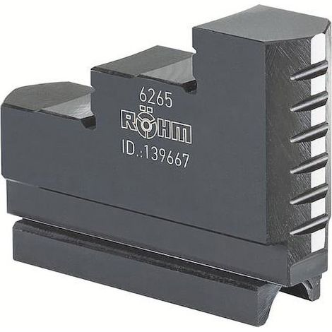 Röhm Mâchoires réversibles UB, taille 315/400, jeu de 3 mâchoires, trempées - 139668