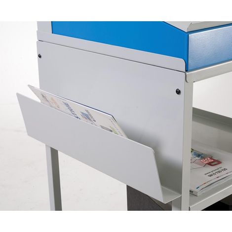 PROVOST - Porte-listing inox pour pupitre d'atelier
